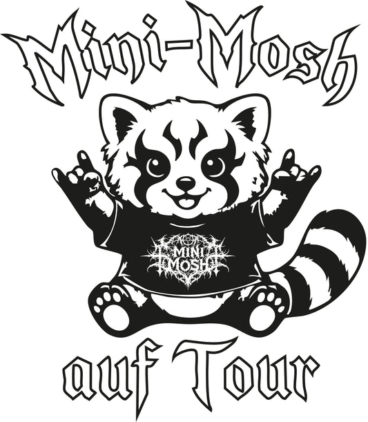 Mini Mosh Auf Tour Autoaufkleber