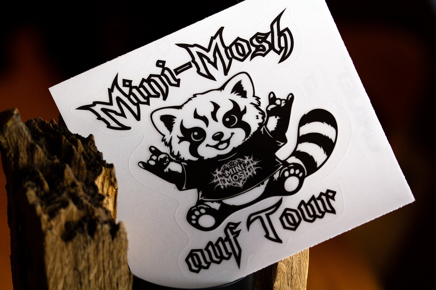 Mini Mosh Auf Tour Autoaufkleber
