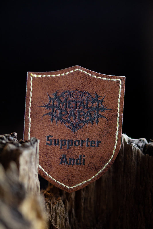 Metal Papa Supporter Patch - Individualisiert